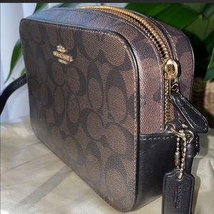 Final Price 🤍.  Coach Camera Bag Black Brown PLEASE NO OFFERS